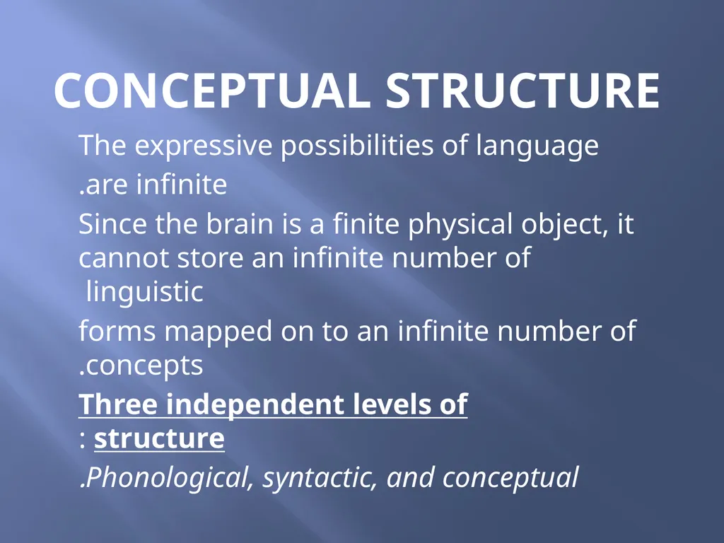 SEMANTICS Word meanings and concepts By: Dania - slide 10 of 57