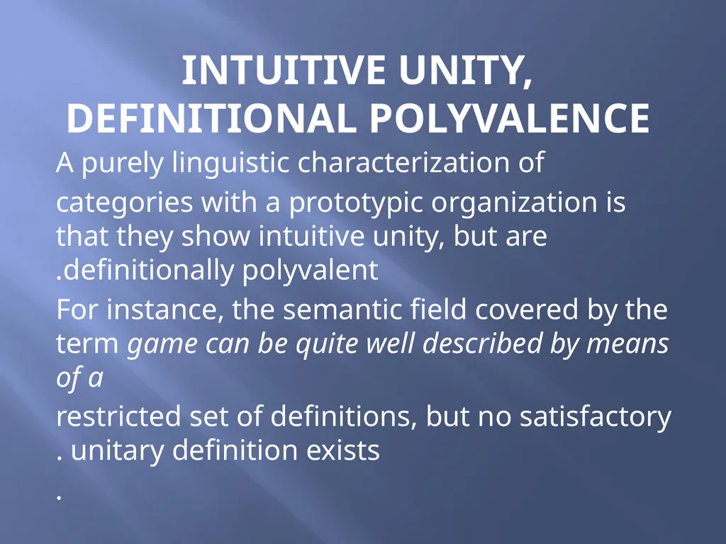 SEMANTICS Word meanings and concepts By: Dania - slide 25 of 57