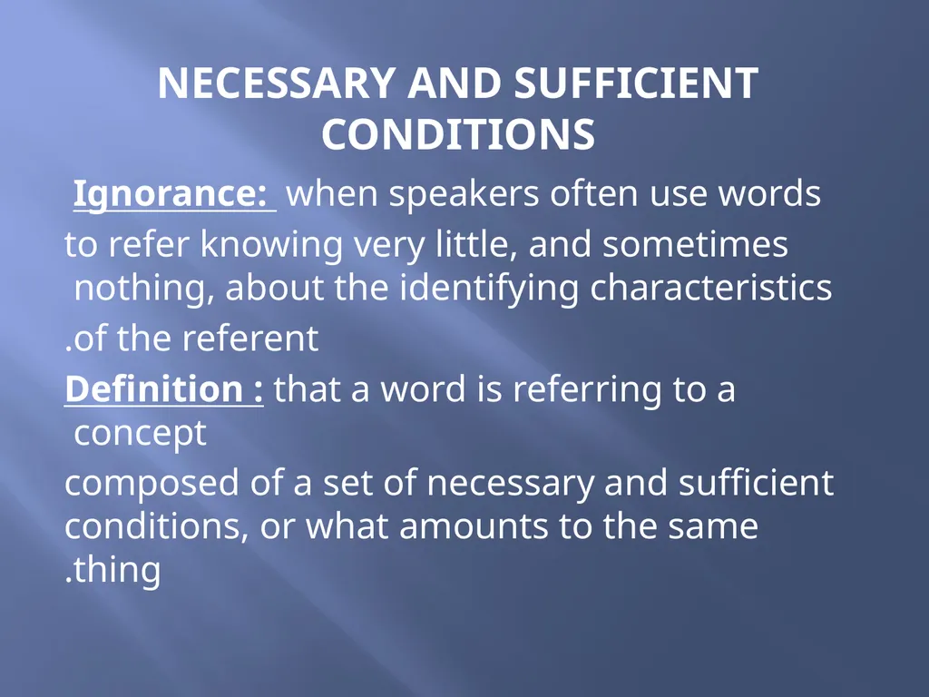 SEMANTICS Word meanings and concepts By: Dania - slide 46 of 57