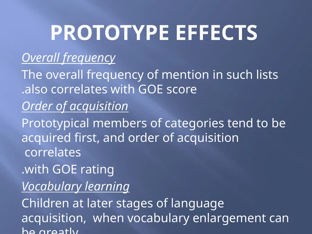SEMANTICS Word meanings and concepts By: Dania - slide 22 of 57