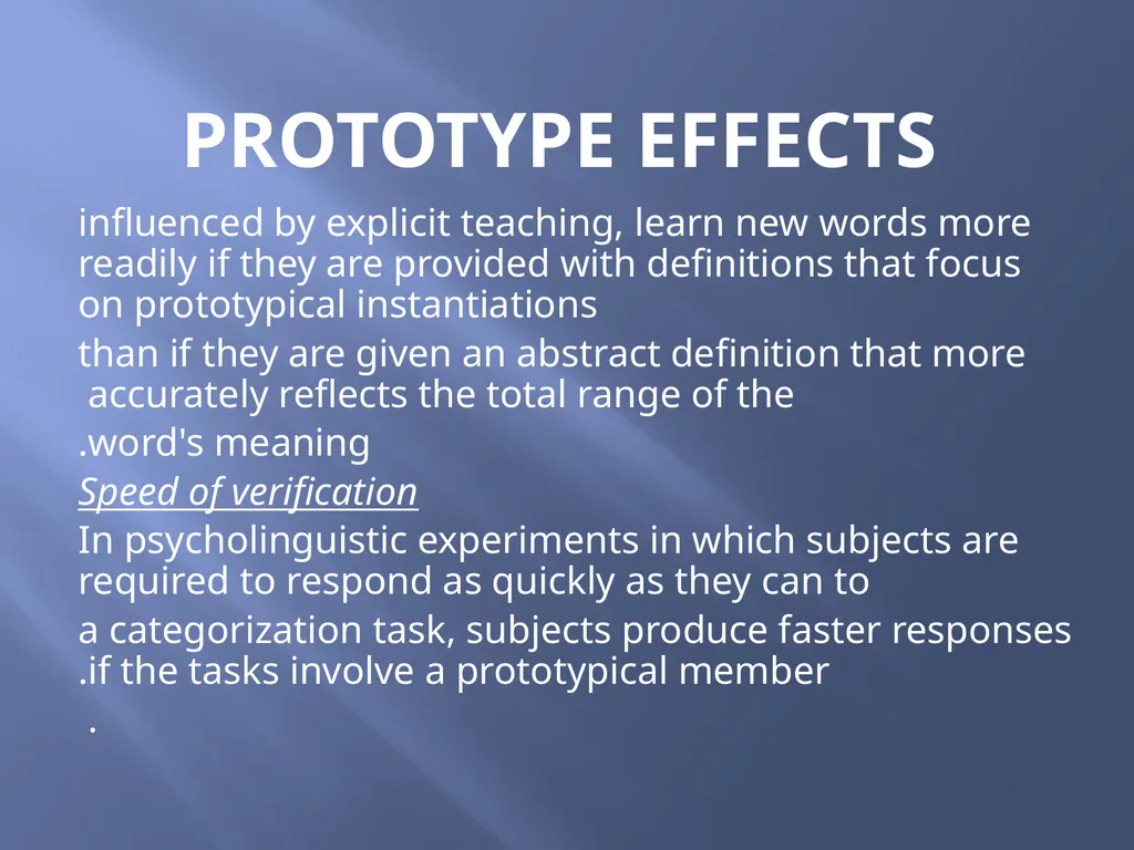 SEMANTICS Word meanings and concepts By: Dania - slide 23 of 57