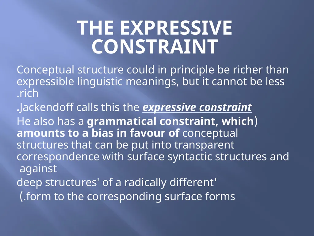 SEMANTICS Word meanings and concepts By: Dania - slide 11 of 57