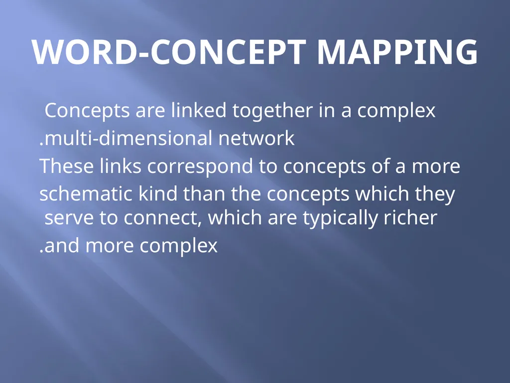 SEMANTICS Word meanings and concepts By: Dania - slide 3 of 57