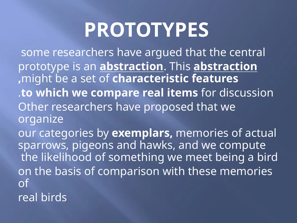SEMANTICS Word meanings and concepts By: Dania - slide 49 of 57