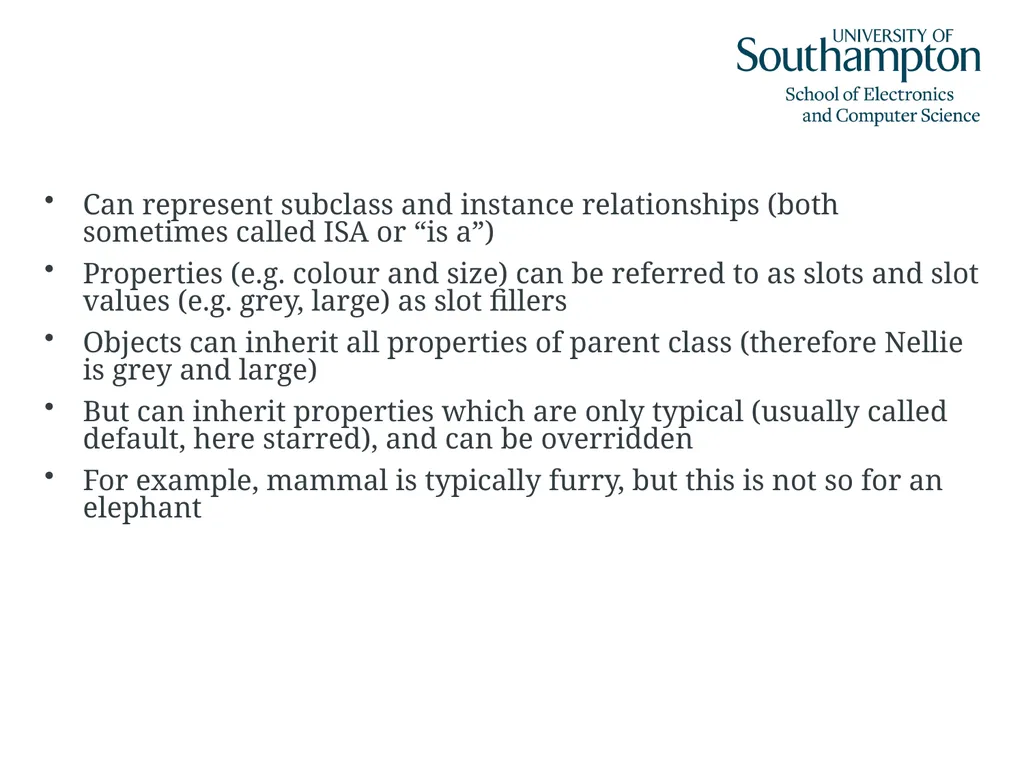 Semantic Networks, Frames, Scripts and Rules Dr - slide 21 of 50