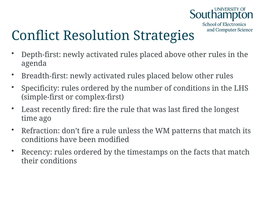 Semantic Networks, Frames, Scripts and Rules Dr - slide 46 of 50
