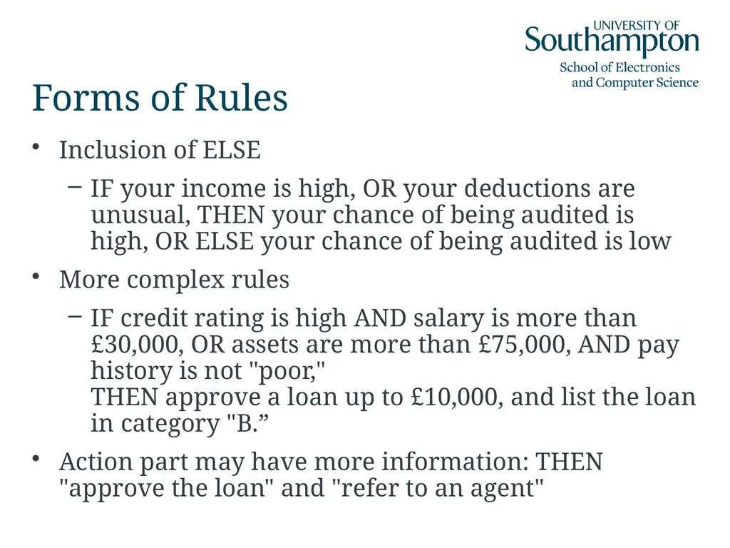 Semantic Networks, Frames, Scripts and Rules Dr - slide 39 of 50