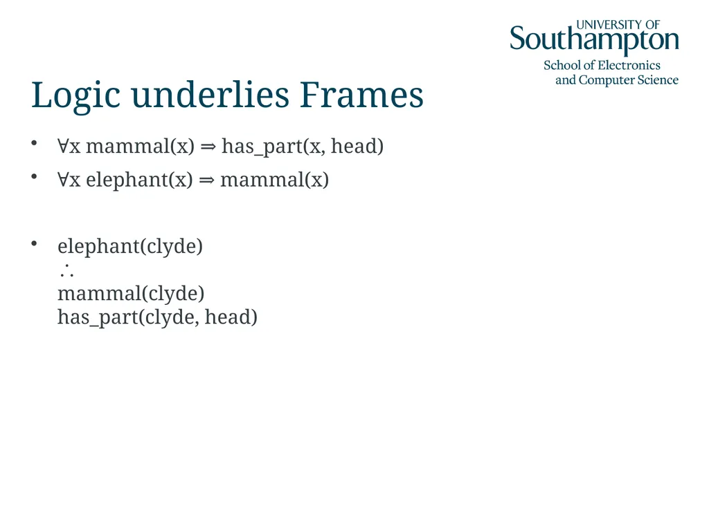 Semantic Networks, Frames, Scripts and Rules Dr - slide 19 of 50
