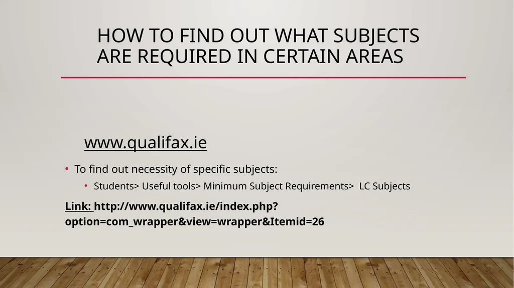 Choices after Junior Cert 2021 Leaving Cert - slide 11 of 18