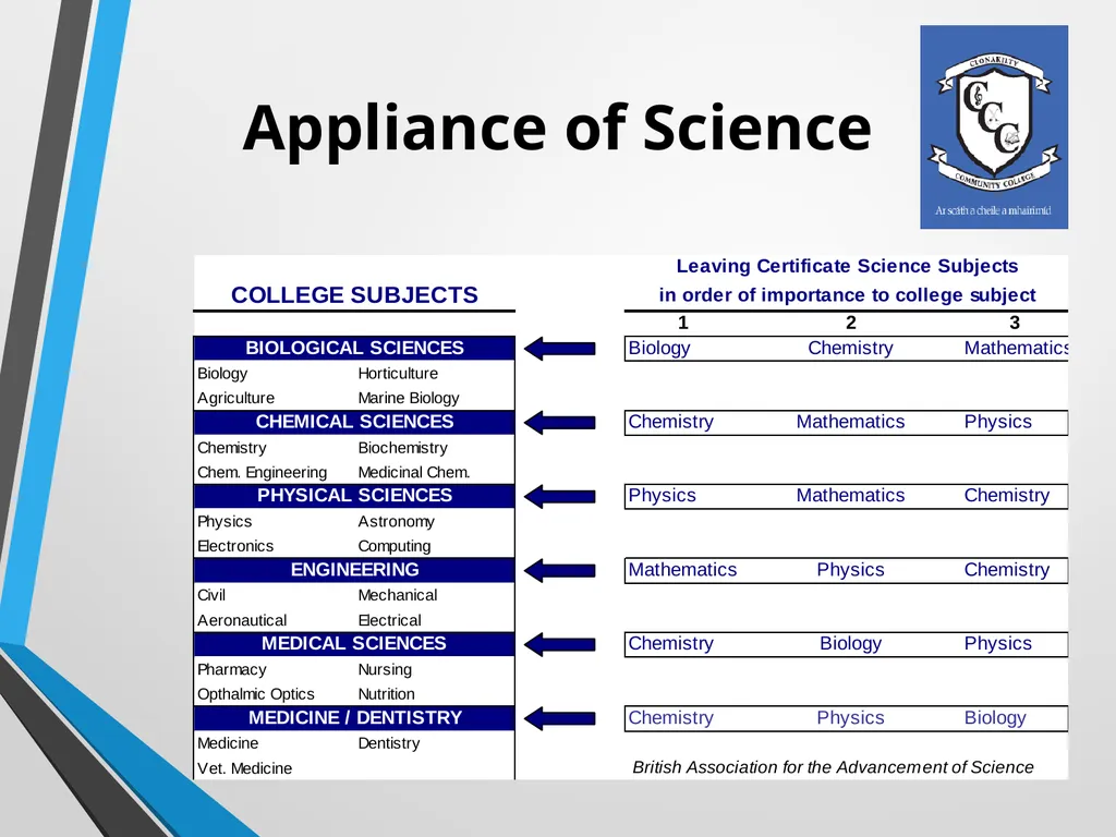 WELCOME Presentation on Subject Choice for Leaving - slide 19 of 25