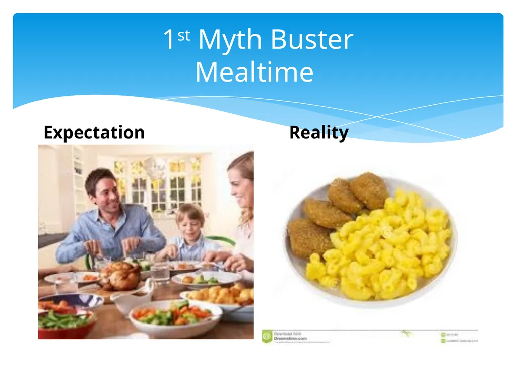 Expectations vs. Reality Surviving parenthood - slide 3 of 28