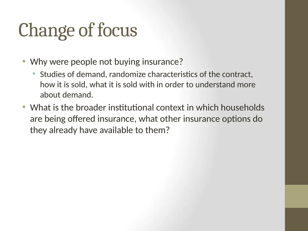 Learning about Agricultural Microinsurance from - slide 24 of 38