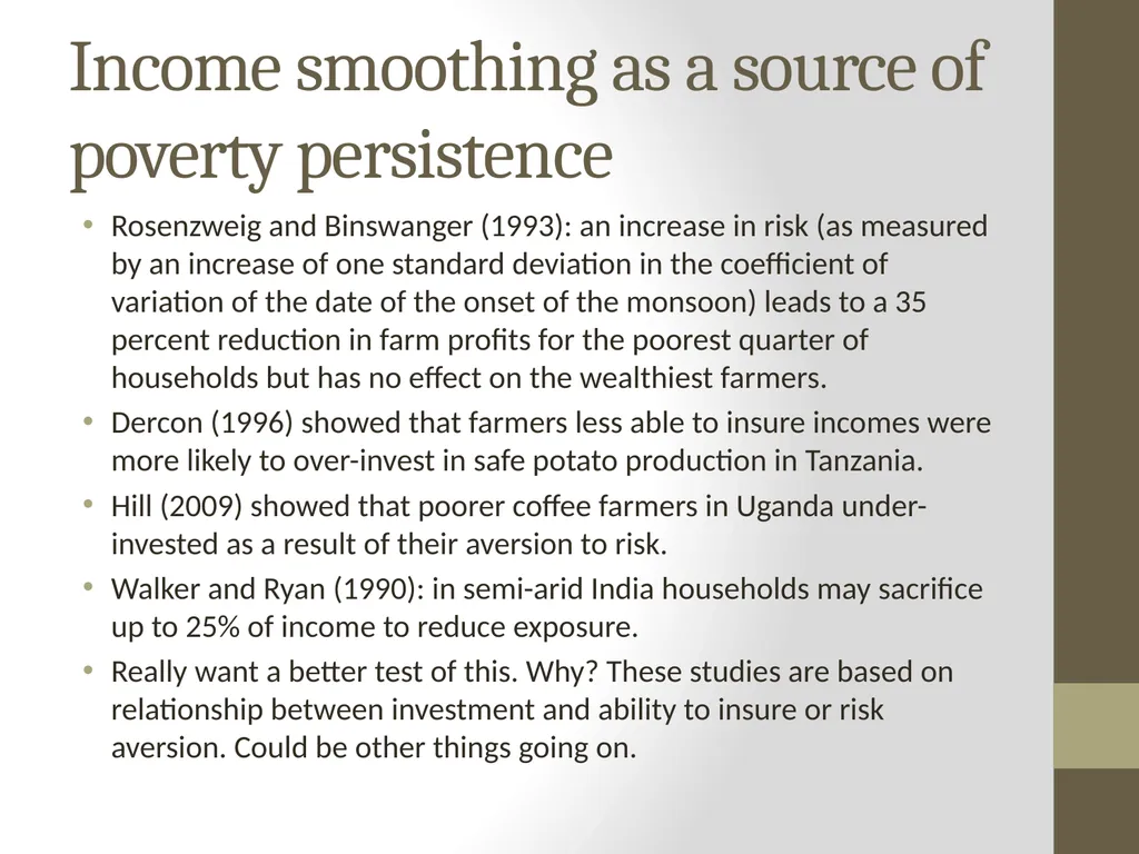 Learning about Agricultural Microinsurance from - slide 9 of 38