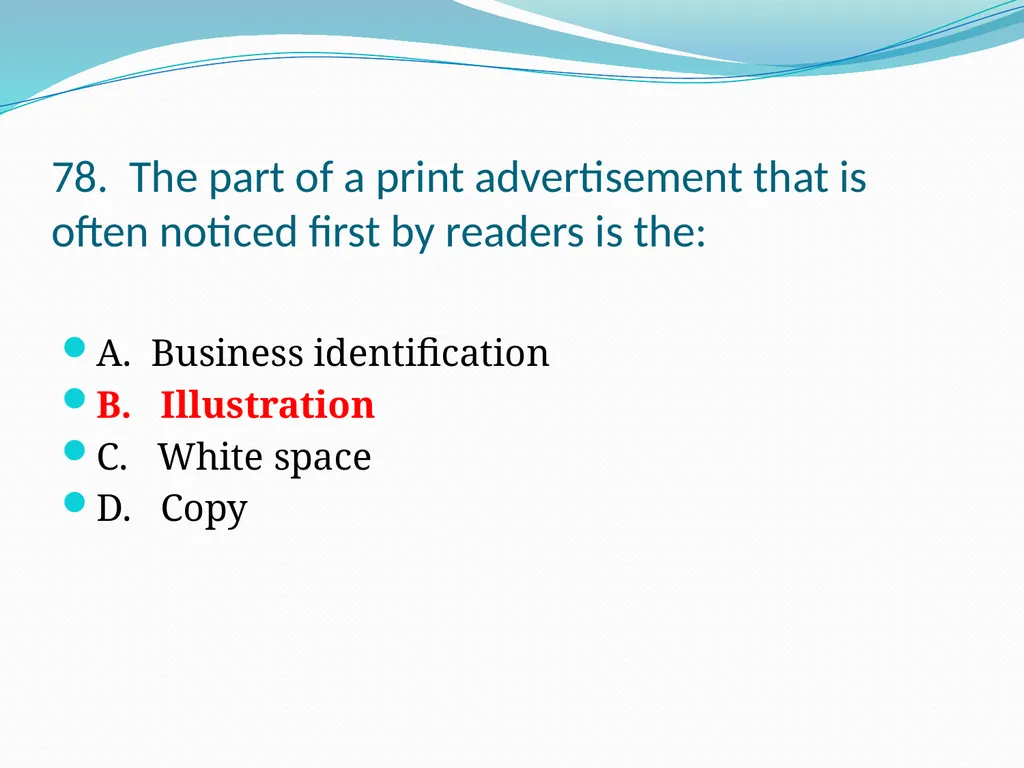 SEM 3.03 & 3.04 COMPONENTS OF ADVERTISEMEN S - slide 41 of 61