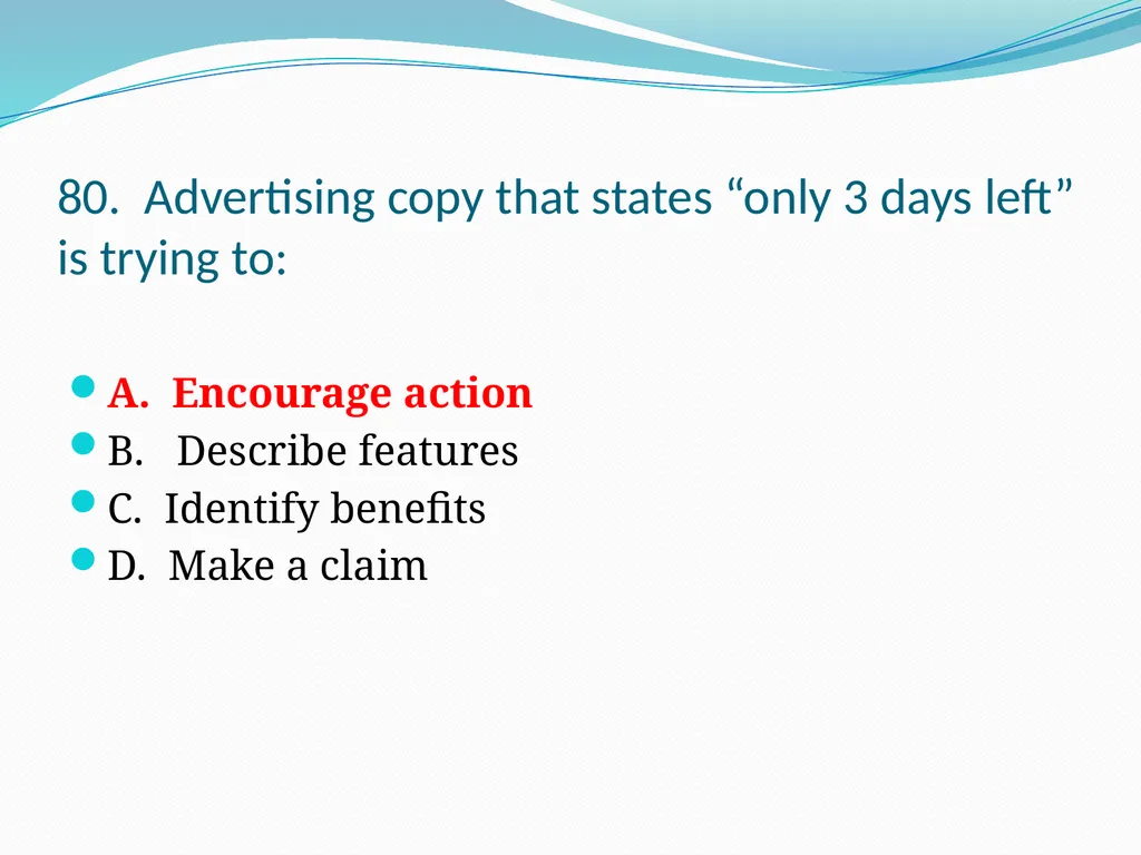 SEM 3.03 & 3.04 COMPONENTS OF ADVERTISEMEN S - slide 45 of 61