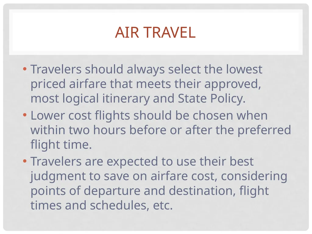 Travel and expense Reimbursement Presented by: - slide 19 of 39