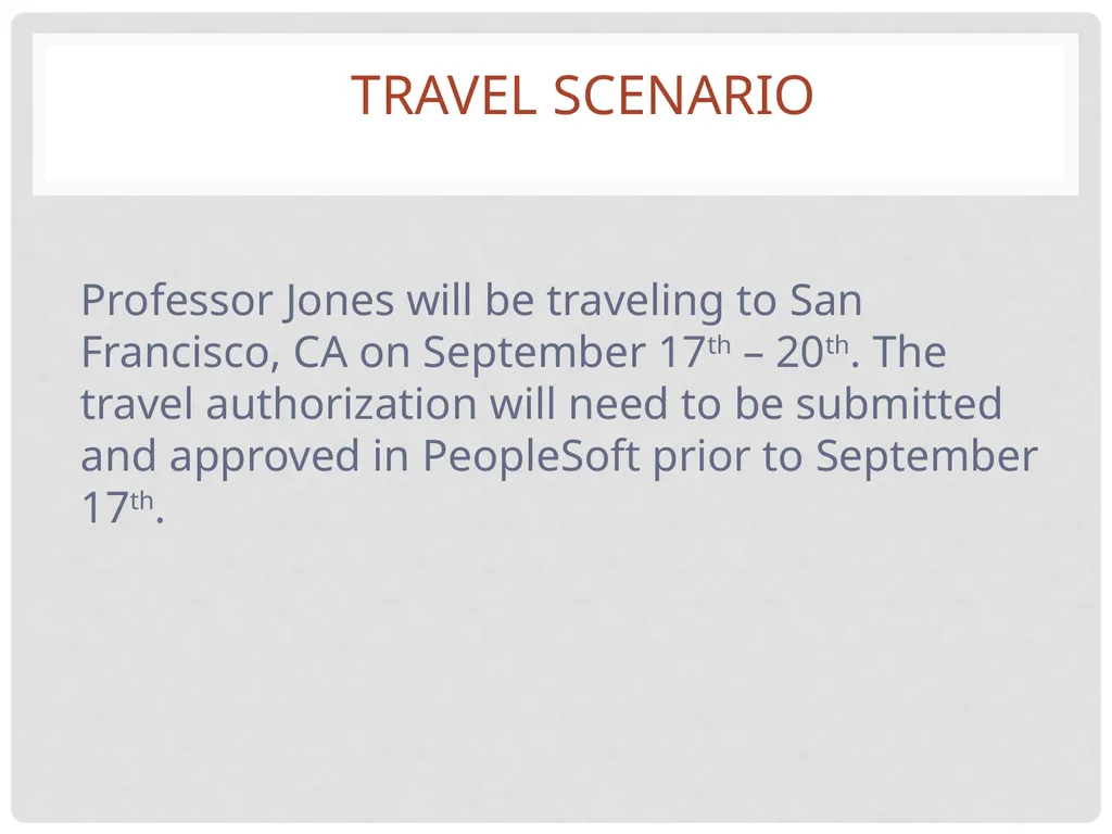 Travel and expense Reimbursement Presented by: - slide 33 of 39
