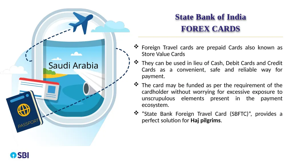 Experience the world with SBI Foreign Travel Card - slide 2 of 14