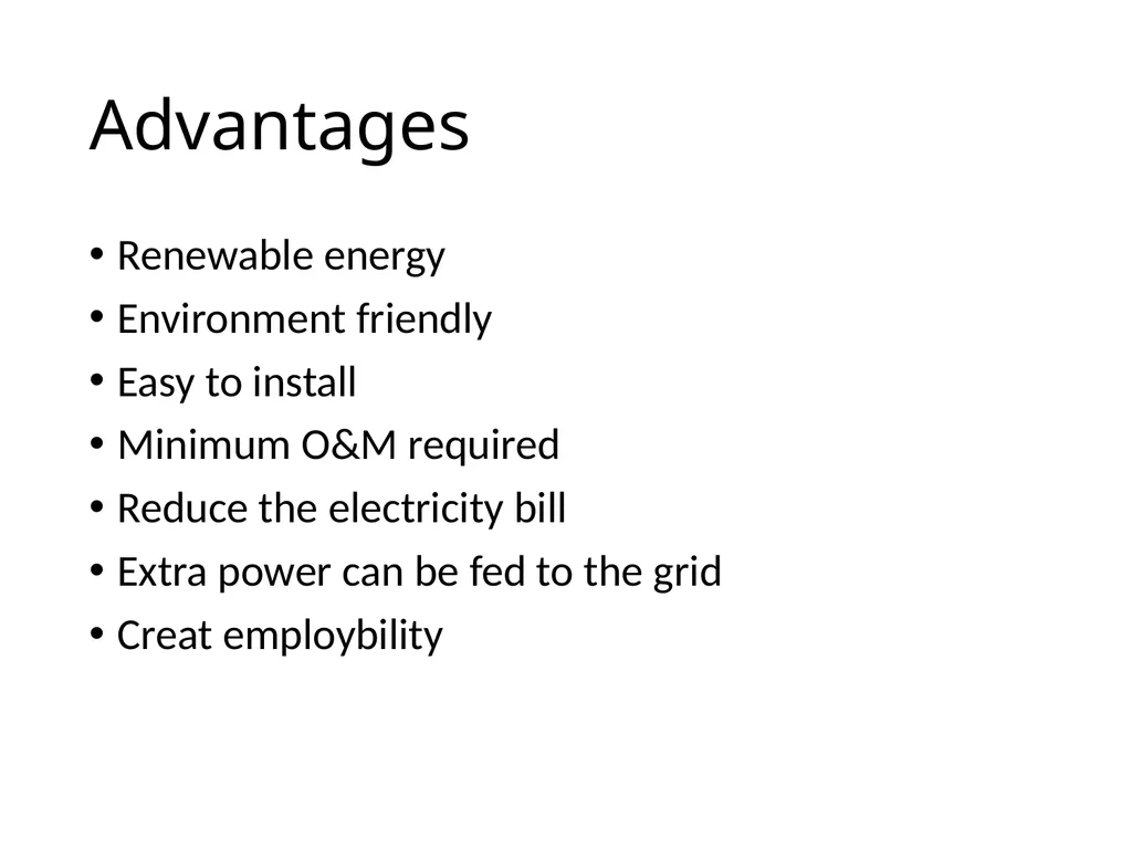 Solar PV System Presented by Prof. Nimay Chandra - slide 7 of 8
