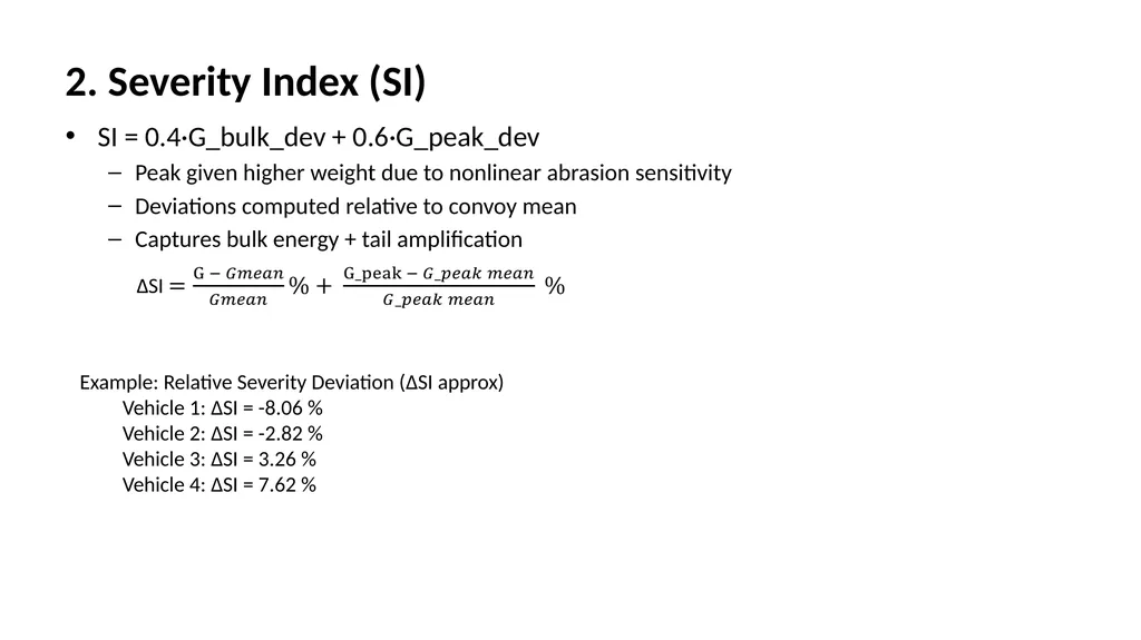 Tyre Abrasion Test Convoy Method – - slide 9 of 13