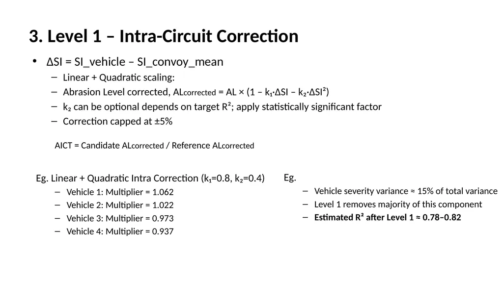 Tyre Abrasion Test Convoy Method – - slide 10 of 13