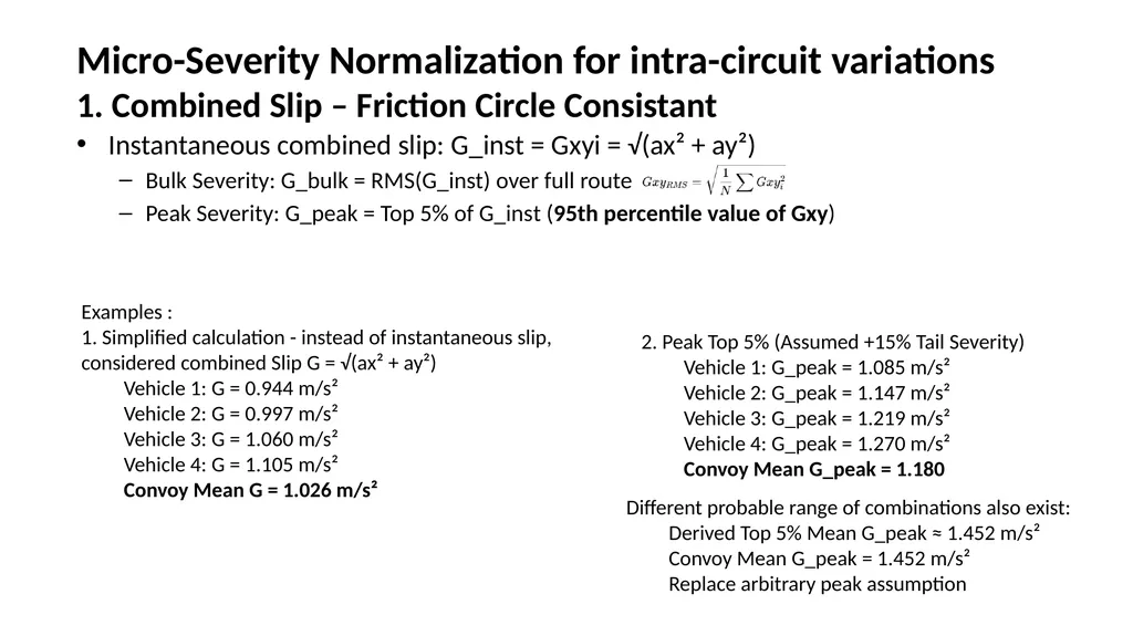 Tyre Abrasion Test Convoy Method – - slide 8 of 13