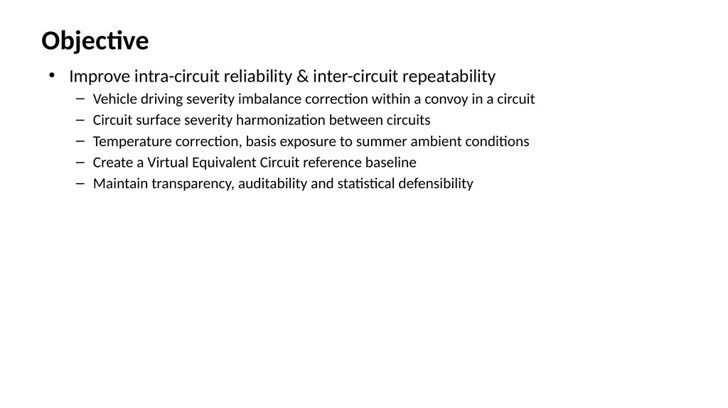 Tyre Abrasion Test Convoy Method – - slide 2 of 13