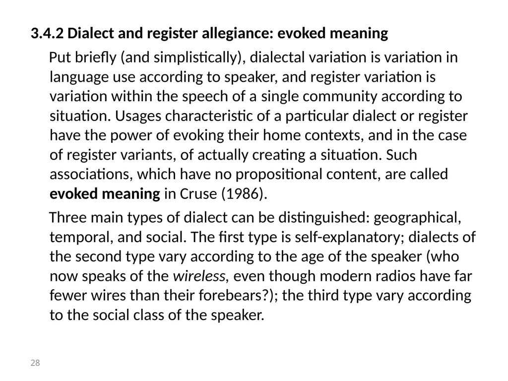 Chapter 3 Semantics 1 CHAPTER 3 Types and - slide 28 of 32