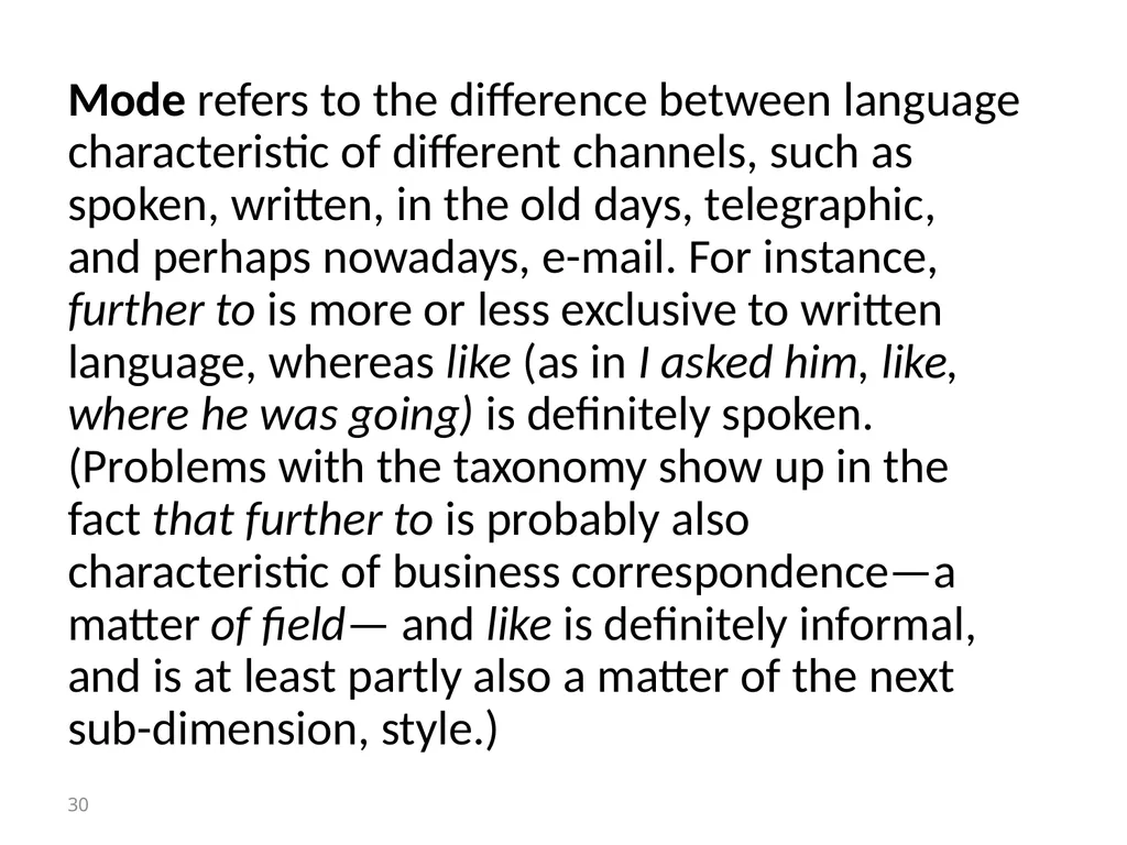 Chapter 3 Semantics 1 CHAPTER 3 Types and - slide 30 of 32