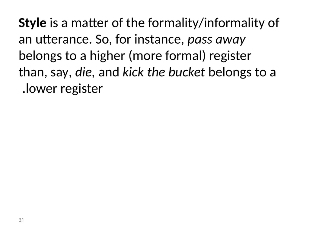 Chapter 3 Semantics 1 CHAPTER 3 Types and - slide 31 of 32