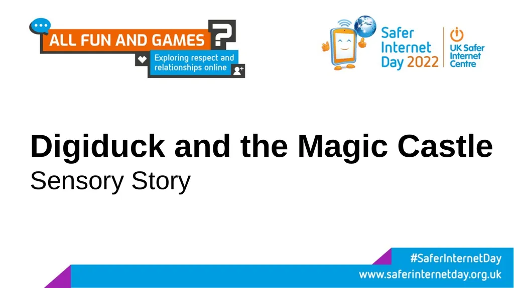 Digiduck and the Magic Castle Sensory Story - slide 1 of 17