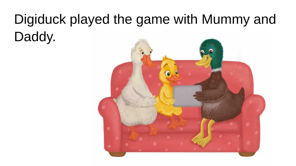 Digiduck and the Magic Castle Sensory Story - slide 9 of 17