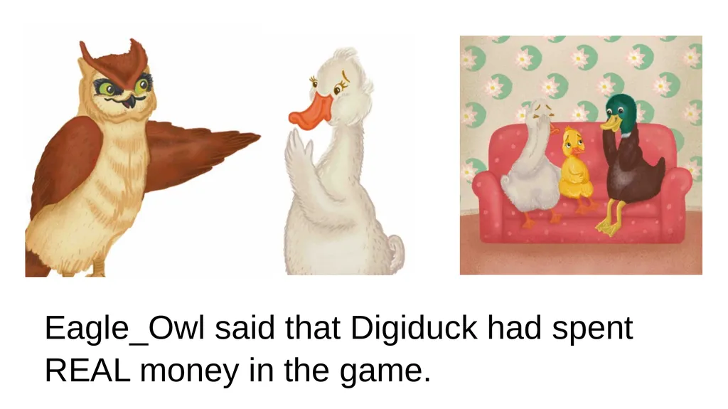 Digiduck and the Magic Castle Sensory Story - slide 11 of 17