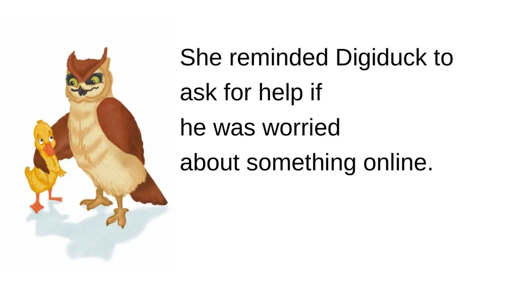 Digiduck and the Magic Castle Sensory Story - slide 15 of 17