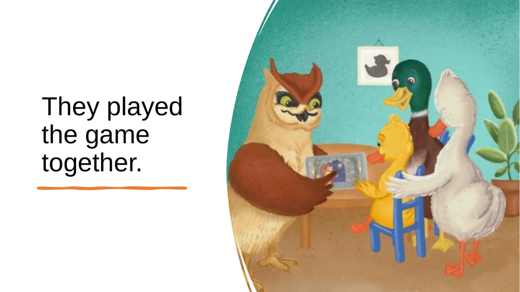 Digiduck and the Magic Castle Sensory Story - slide 16 of 17