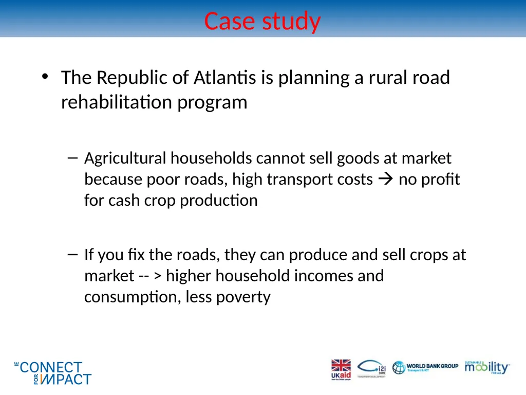 Non-experimental methods for transport impact - slide 14 of 44