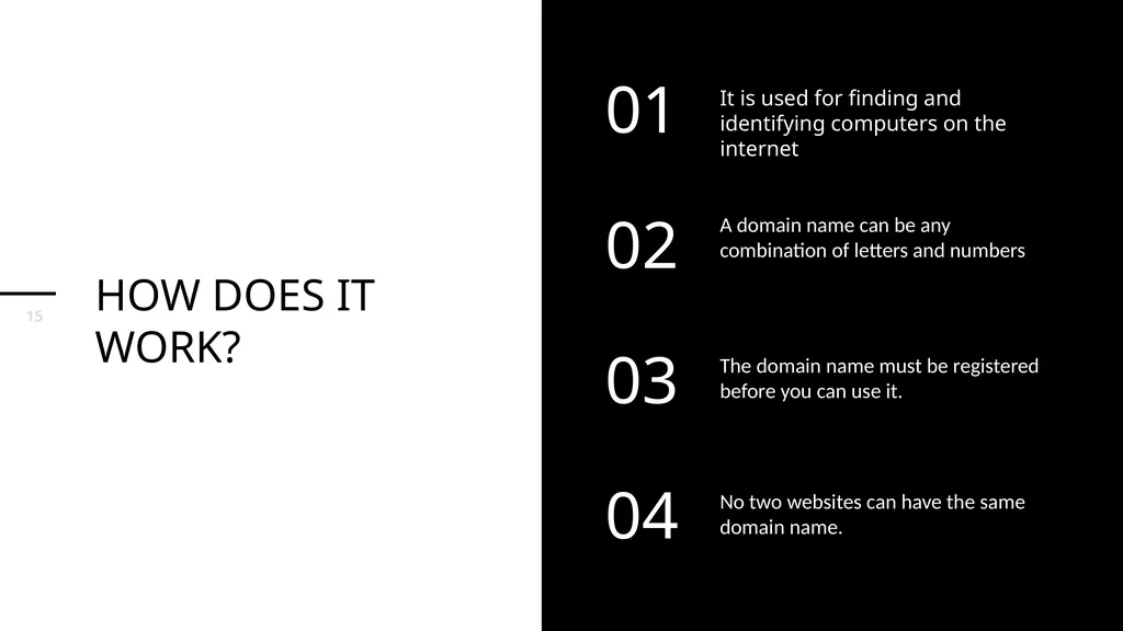 WHY WEBSITE? Informational sites are used by - slide 15 of 21