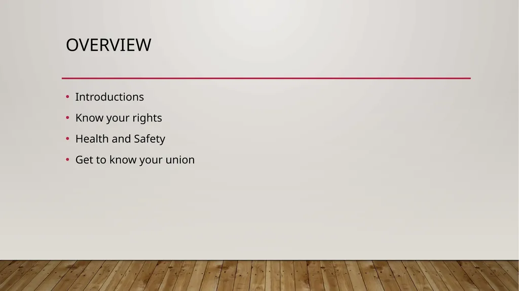 USW casual orientation Overview Introductions Know - slide 2 of 7