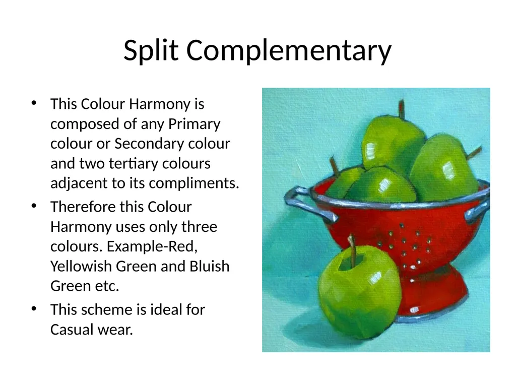 Colour Harmony Colour Harmony or Colour Scheme - slide 7 of 8