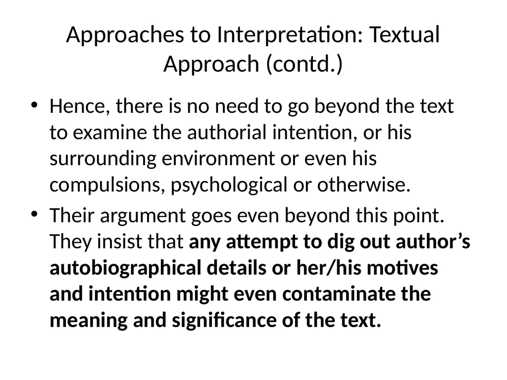 Meaning and Connotations Interpretation has - slide 7 of 18