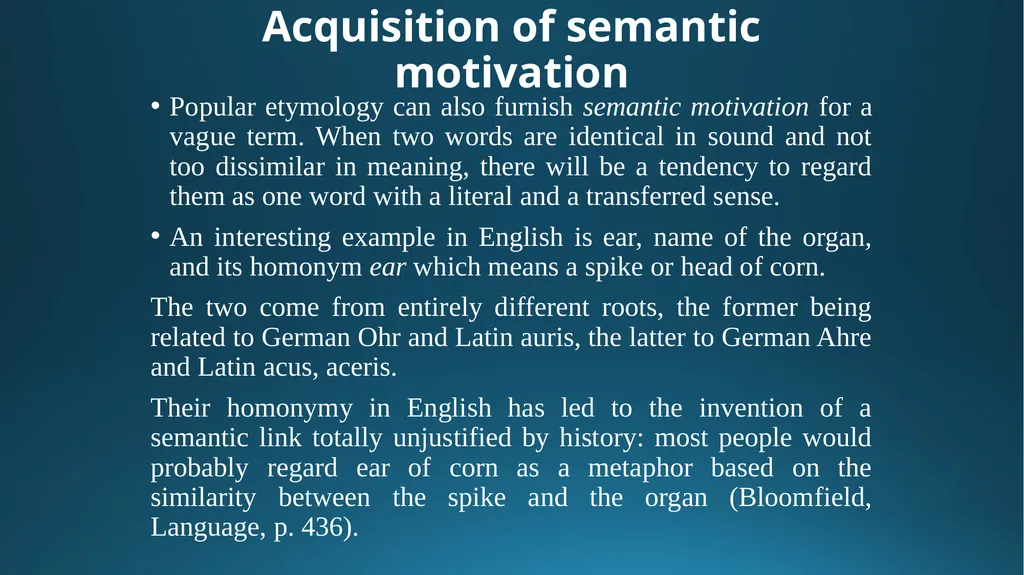 Words forms & meaning transparent & opaque forms & - slide 37 of 41