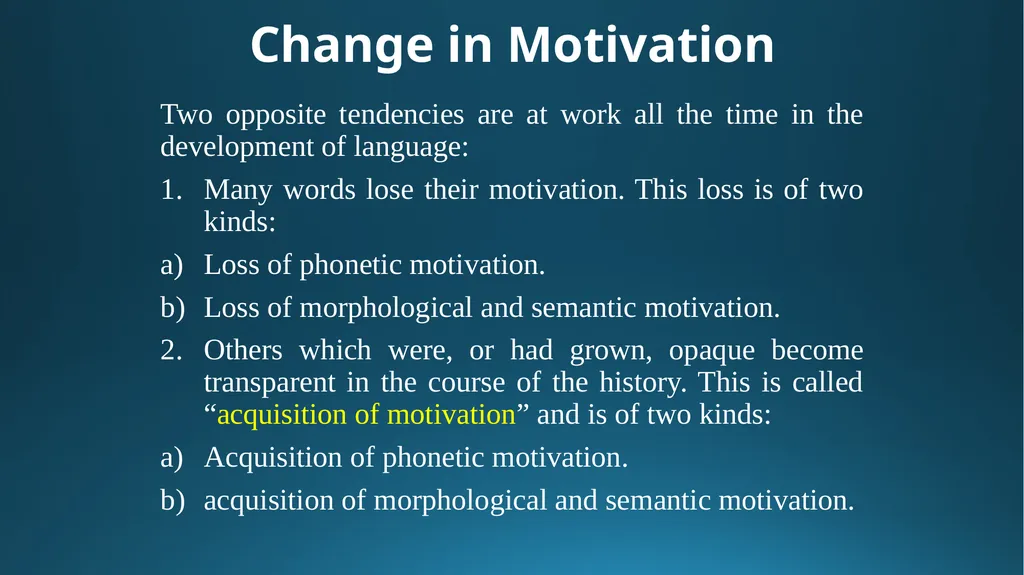 Words forms & meaning transparent & opaque forms & - slide 29 of 41