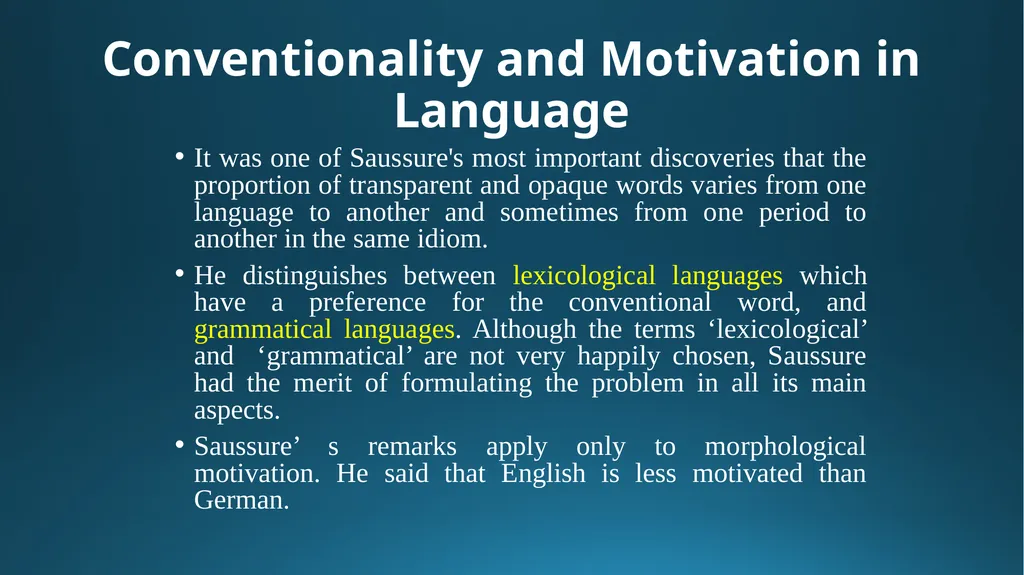 Words forms & meaning transparent & opaque forms & - slide 38 of 41