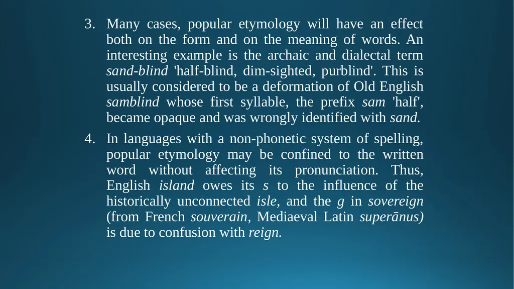 Words forms & meaning transparent & opaque forms & - slide 36 of 41