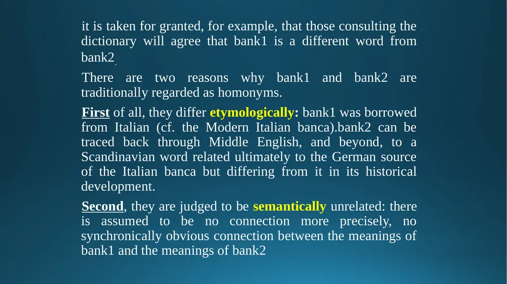 Words forms & meaning transparent & opaque forms & - slide 12 of 41