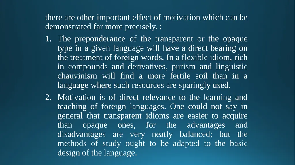 Words forms & meaning transparent & opaque forms & - slide 39 of 41