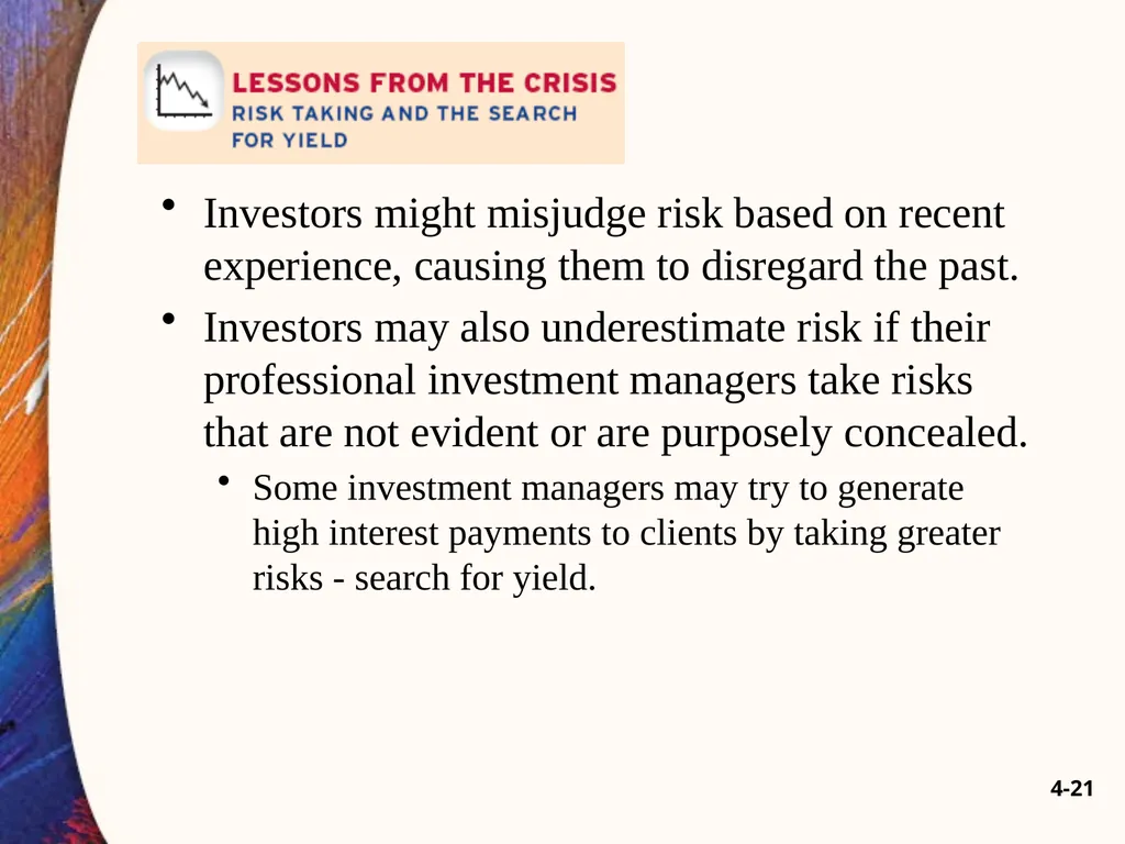 Chapter Four 4-2 A Brief History of Lending - slide 21 of 47