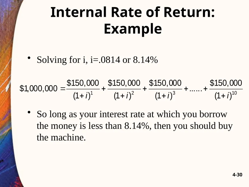 Chapter Four 4-2 A Brief History of Lending - slide 30 of 47