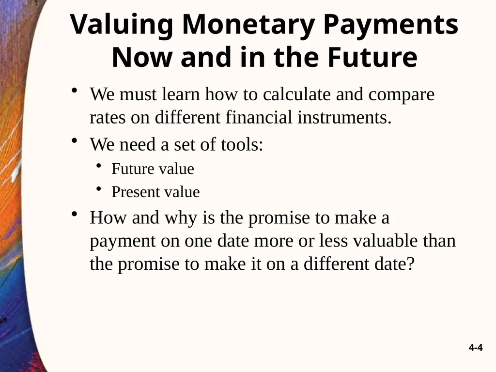Chapter Four 4-2 A Brief History of Lending - slide 4 of 47