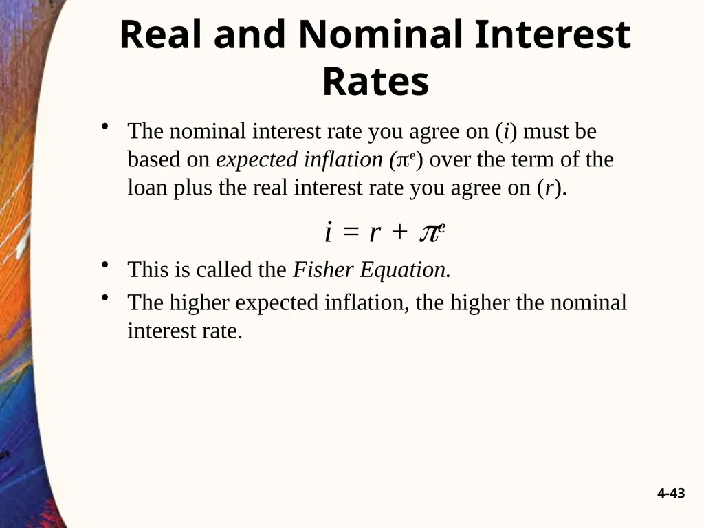 Chapter Four 4-2 A Brief History of Lending - slide 43 of 47